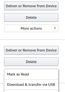 Kindle Download Button